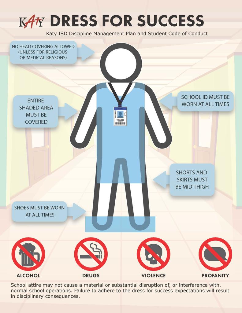 KATY ISD Dress Code Policy