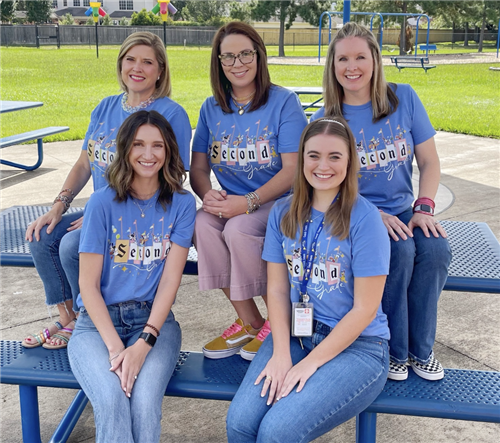 Mrs. Warms, Mrs. Ortiz,  Mrs. Barron, Miss Dwiggins, & Miss Reese